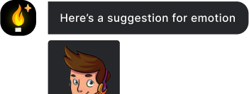 AI Suggested Emotions